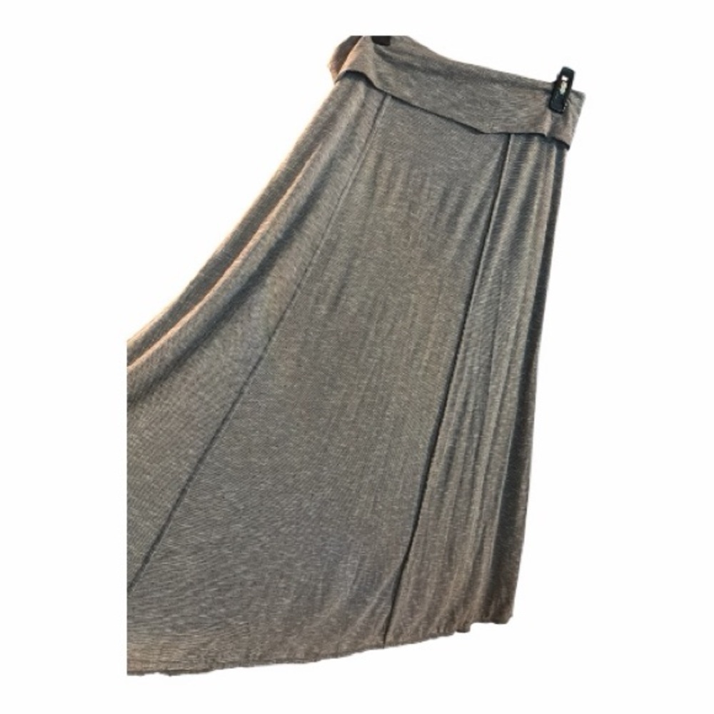 Max Studio Charcoal Knit Maxi Skirt - Picture 4 of 5